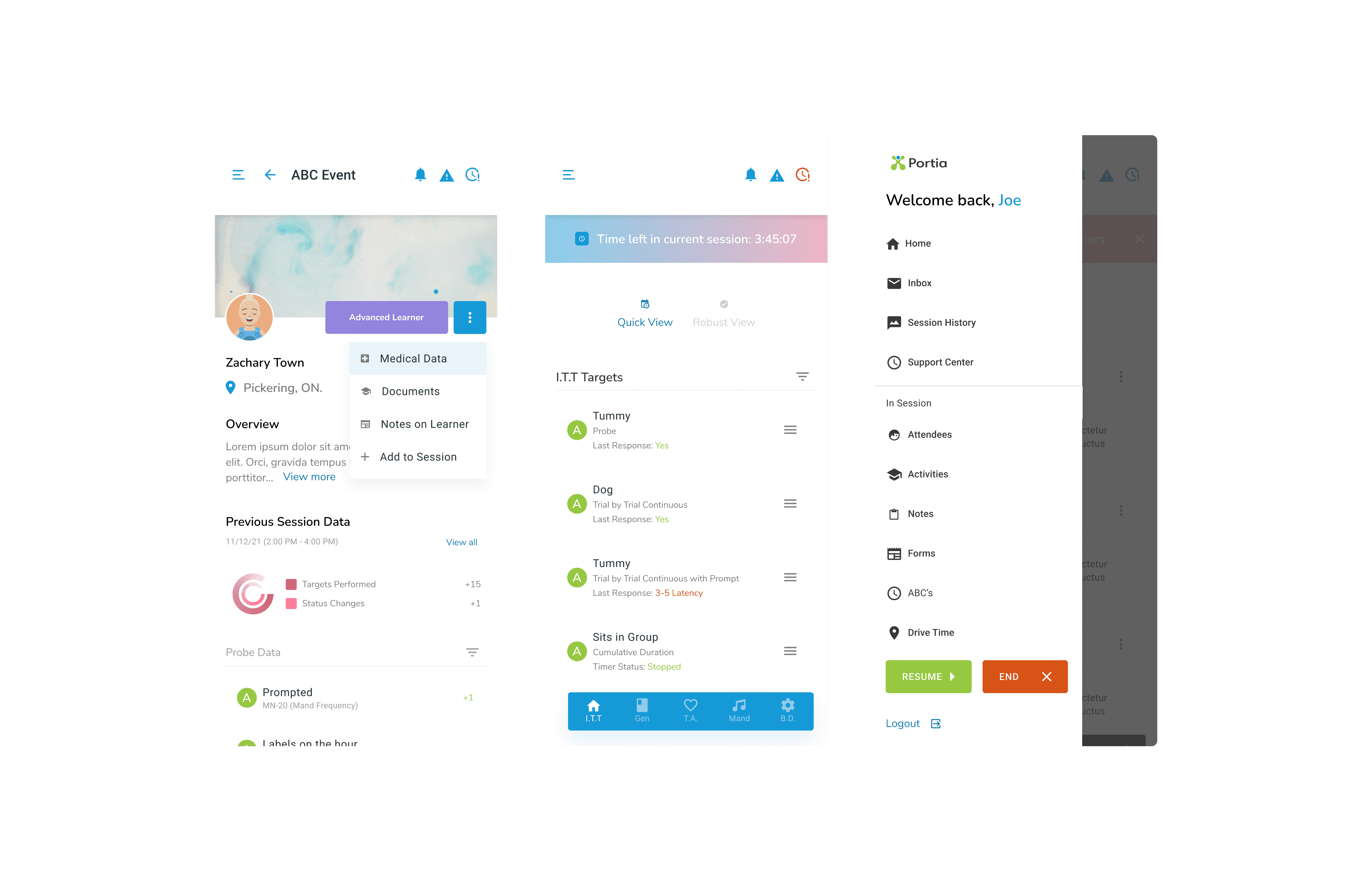 Portia App Profiles